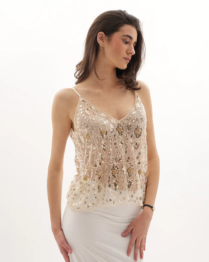 AVENA Sequin Top