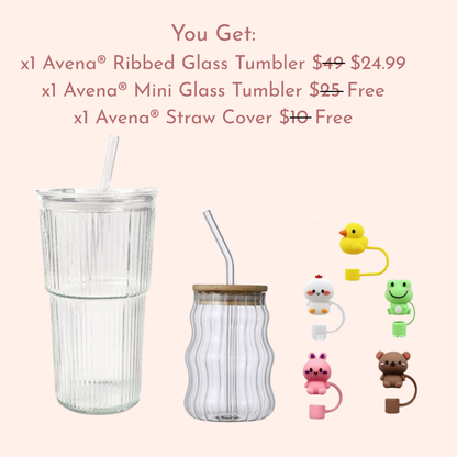 Avena® Ribbed Tumbler Glass