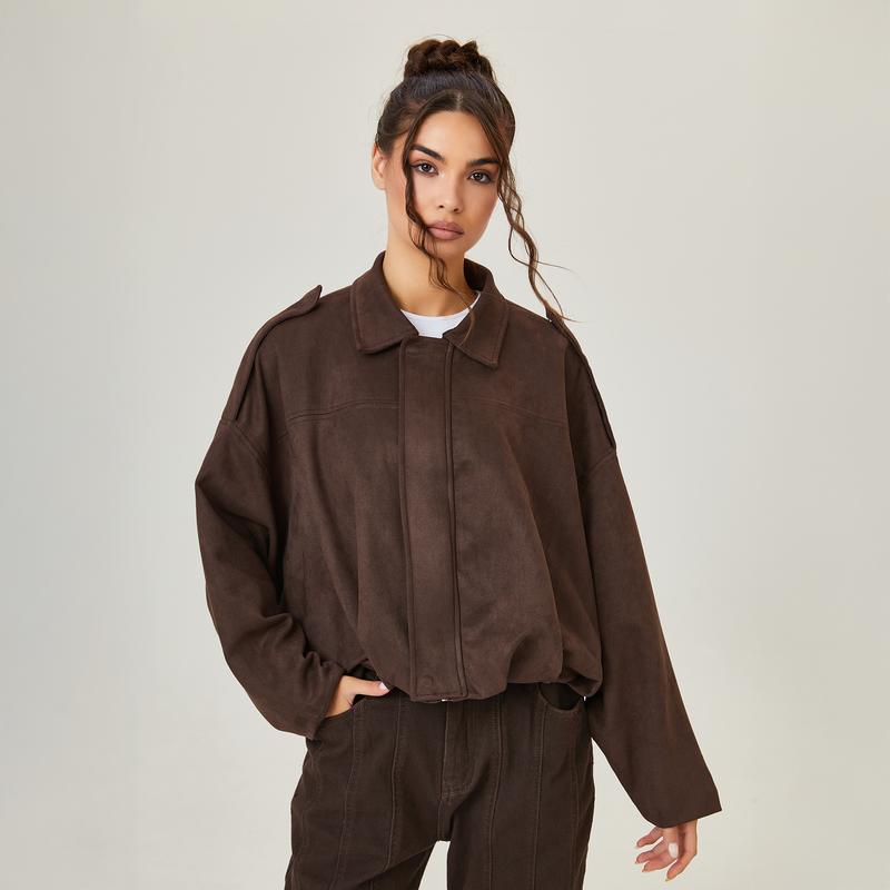 Avena® Sunday Suede Fall Jacket