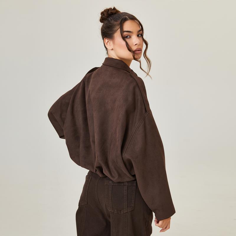 Avena® Sunday Suede Fall Jacket