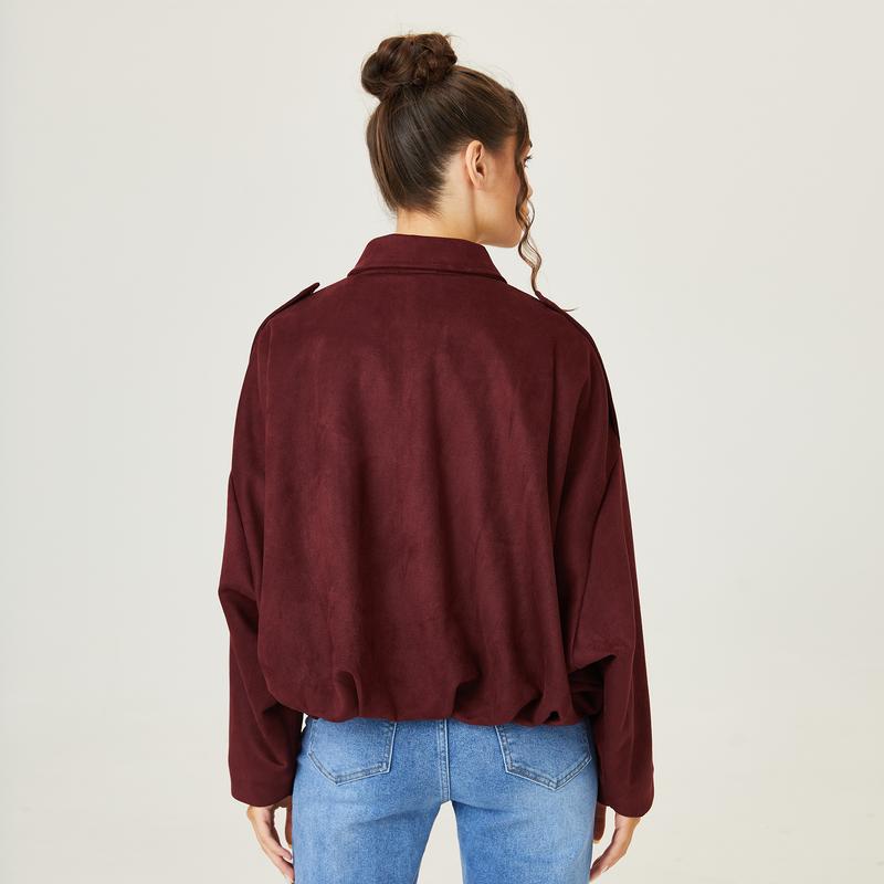 Avena® Sunday Suede Fall Jacket