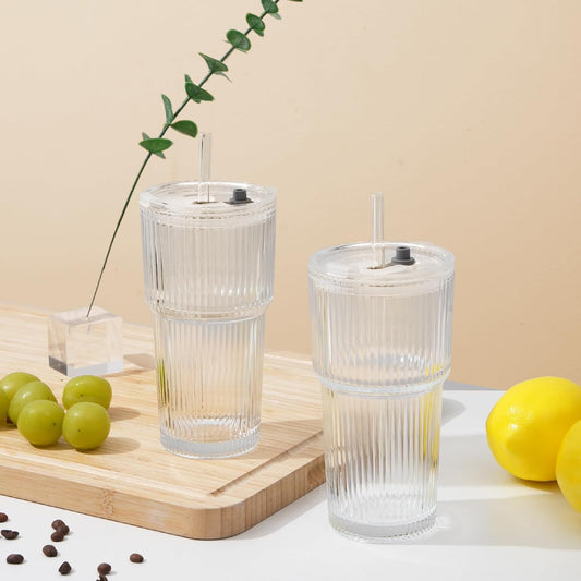 Avena® Ribbed Tumbler Glass