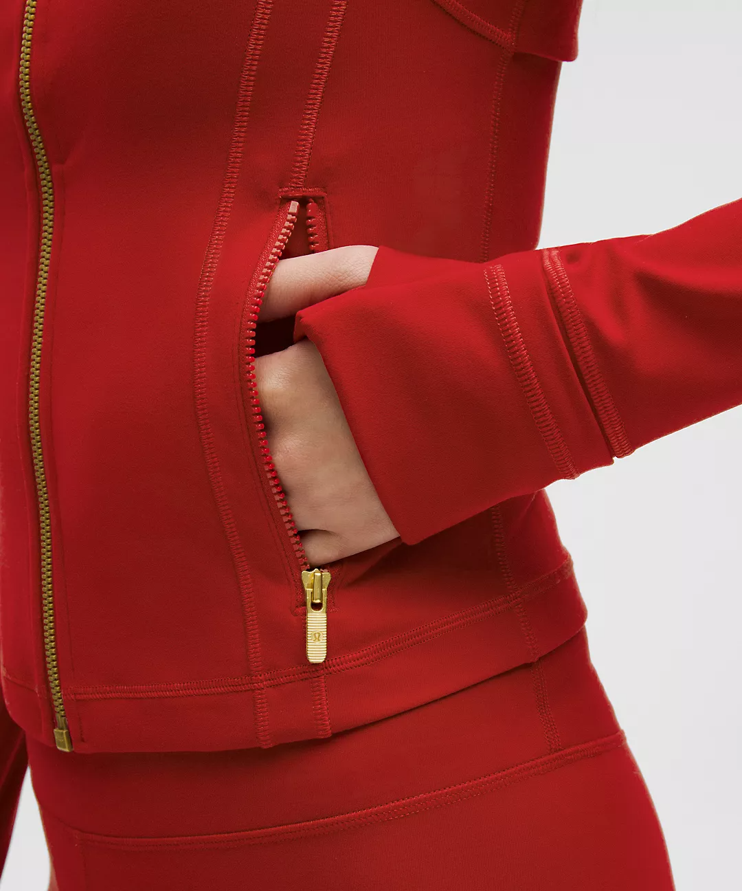 Seamless Burgundy Define Jacket