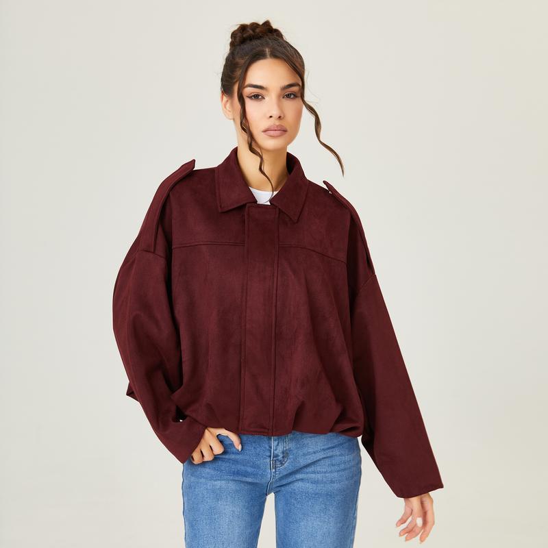 Avena® Sunday Suede Fall Jacket